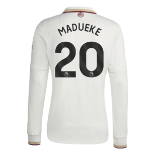 2025-2026 Arsenal Long Sleeve Third Shirt (Madueke 20)