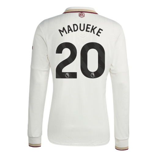 2025-2026 Arsenal Long Sleeve Third Shirt (Madueke 20)