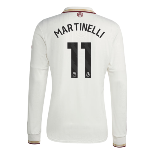 2025-2026 Arsenal Long Sleeve Third Shirt (Martinelli 11)