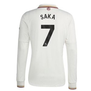 2025-2026 Arsenal Long Sleeve Third Shirt (Saka 7)
