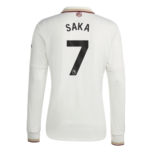 2025-2026 Arsenal Long Sleeve Third Shirt (Saka 7)