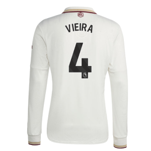 2025-2026 Arsenal Long Sleeve Third Shirt (Vieira 4)