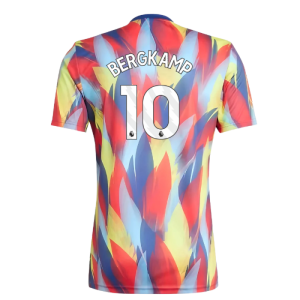 2025-2026 Arsenal Pre-Match Shirt (Victory Blue) (Bergkamp 10)