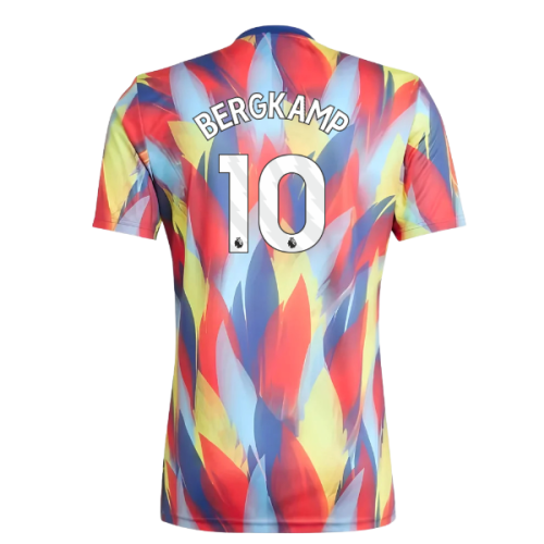 2025-2026 Arsenal Pre-Match Shirt (Victory Blue) (Bergkamp 10)
