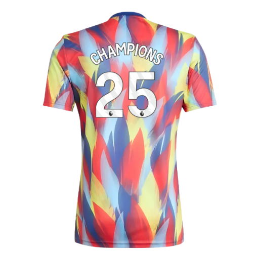 2025-2026 Arsenal Pre-Match Shirt (Victory Blue) (Champions 25)