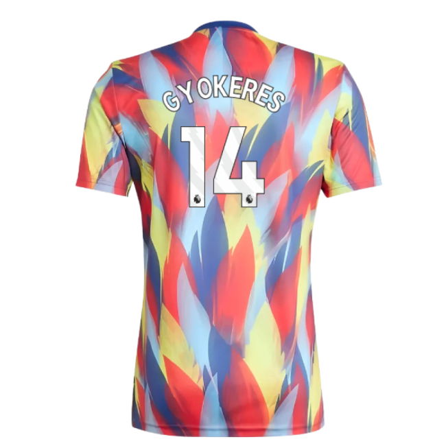 2025-2026 Arsenal Pre-Match Shirt (Victory Blue) (Gyokeres 14)