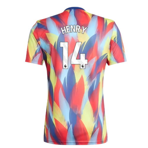 2025-2026 Arsenal Pre-Match Shirt (Victory Blue) (Henry 14)