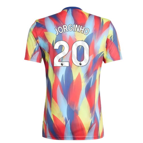 2025-2026 Arsenal Pre-Match Shirt (Victory Blue) (Jorginho 20)