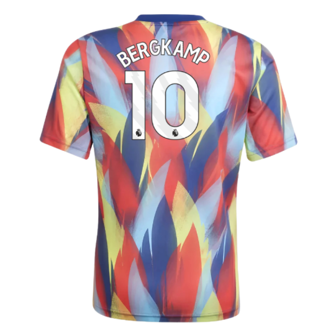 2025-2026 Arsenal Pre-Match Shirt (Victory Blue) - Kids (Bergkamp 10)