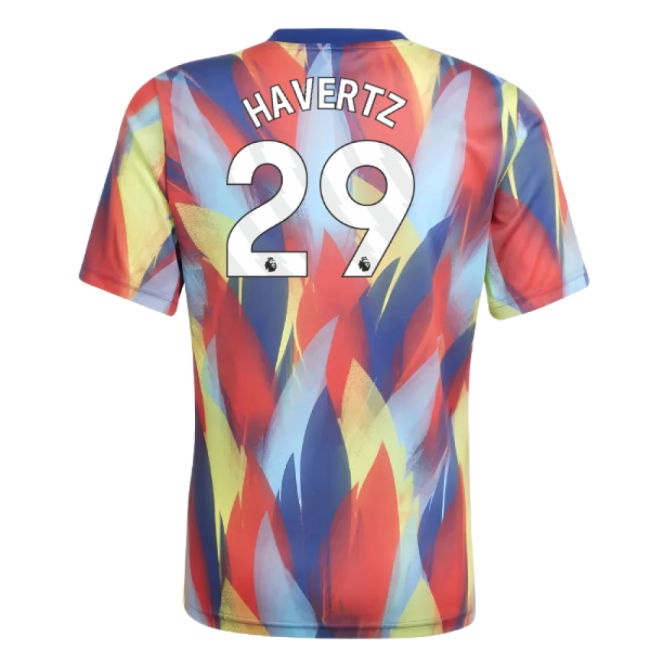 2025-2026 Arsenal Pre-Match Shirt (Victory Blue) - Kids (Havertz 29)