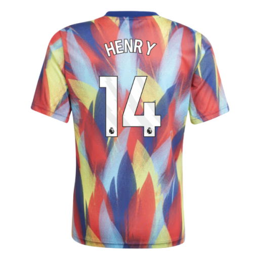 2025-2026 Arsenal Pre-Match Shirt (Victory Blue) - Kids (Henry 14)