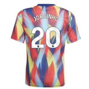 2025-2026 Arsenal Pre-Match Shirt (Victory Blue) - Kids (Jorginho 20)