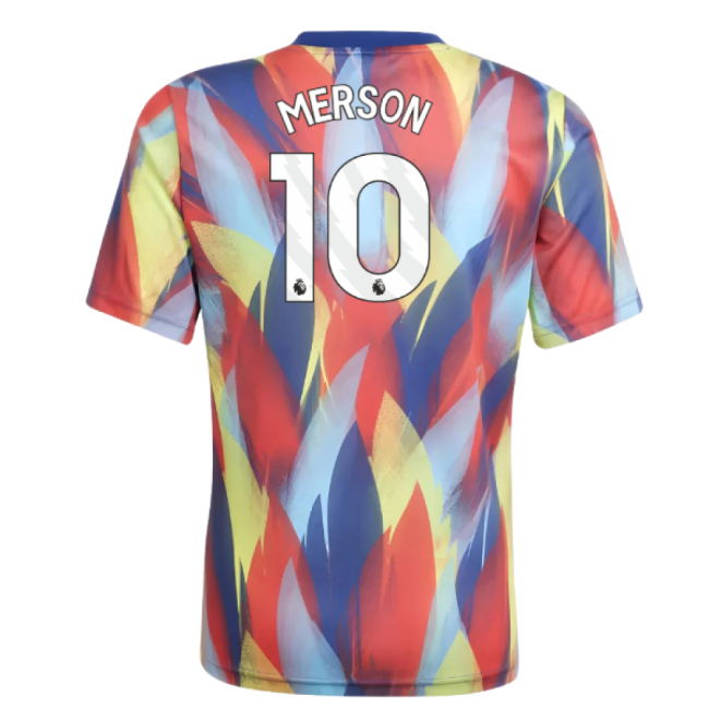2025-2026 Arsenal Pre-Match Shirt (Victory Blue) - Kids (Merson 10)