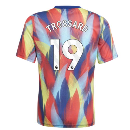 2025-2026 Arsenal Pre-Match Shirt (Victory Blue) - Kids (Trossard 19)