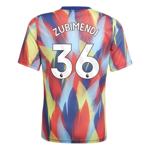 2025-2026 Arsenal Pre-Match Shirt (Victory Blue) - Kids (Zubimendi 36)