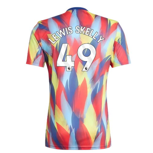 2025-2026 Arsenal Pre-Match Shirt (Victory Blue) (Lewis Skelly 49)