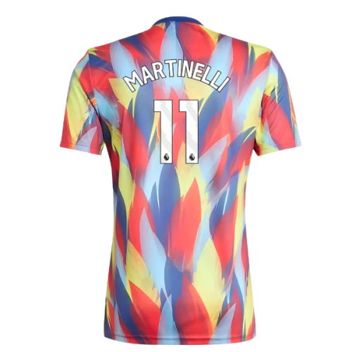 2025-2026 Arsenal Pre-Match Shirt (Victory Blue) (Martinelli 11)