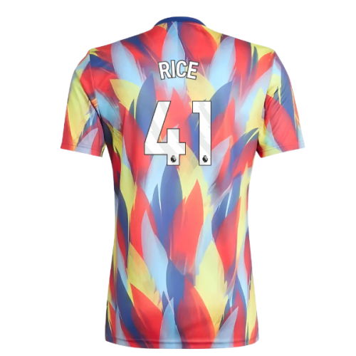 2025-2026 Arsenal Pre-Match Shirt (Victory Blue) (Rice 41)