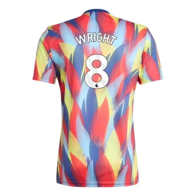 2025-2026 Arsenal Pre-Match Shirt (Victory Blue) (Wright 8)