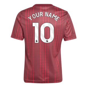 2025-2026 Arsenal Pre-Match Warm Up Shirt (Burgundy) - Kids