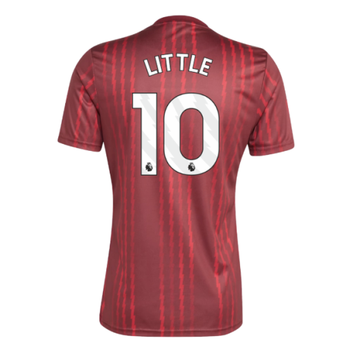 2025-2026 Arsenal Pre-Match Warm Up Shirt (Burgundy) (Little 10)