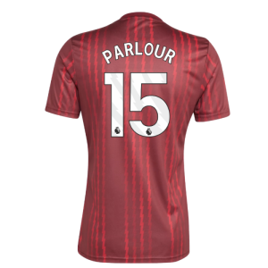 2025-2026 Arsenal Pre-Match Warm Up Shirt (Burgundy) (Parlour 15)