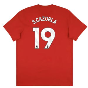 2025-2026 Arsenal Season Graphic Tee (Scarlet) (S.Cazorla 19)