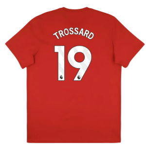 2025-2026 Arsenal Season Graphic Tee (Scarlet) (Trossard 19)