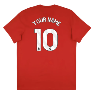 2025-2026 Arsenal Season Graphic Tee (Scarlet)