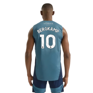2025-2026 Arsenal Sleeveless Jersey (Blanch Blue) (Bergkamp 10)
