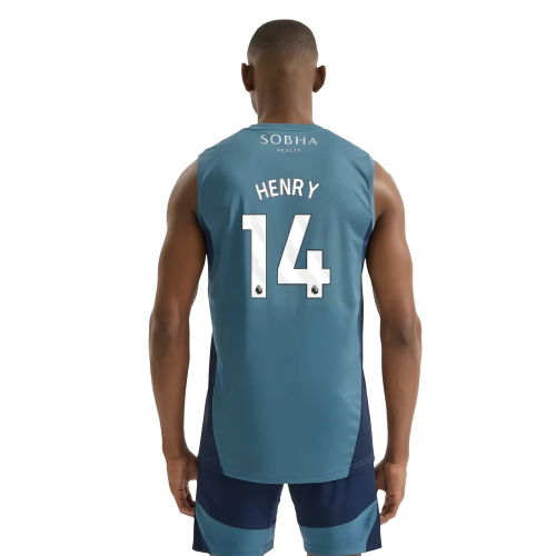 2025-2026 Arsenal Sleeveless Jersey (Blanch Blue) (Henry 14)