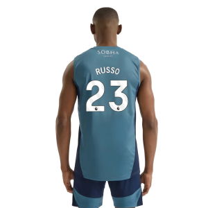 2025-2026 Arsenal Sleeveless Jersey (Blanch Blue) (Russo 23)