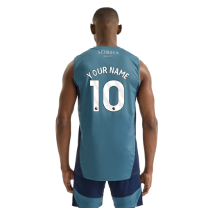 2025-2026 Arsenal Sleeveless Jersey (Blanch Blue)