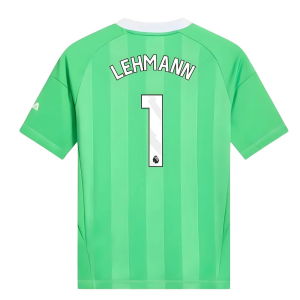 2025-2026 Arsenal Third Goalkeeper Shirt (Green) - Kids (Lehmann 1)