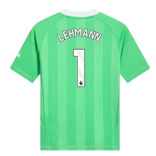 2025-2026 Arsenal Third Goalkeeper Shirt (Green) - Kids (Lehmann 1)