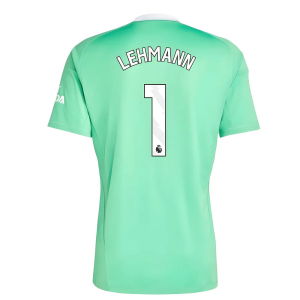 2025-2026 Arsenal Third Goalkeeper Shirt (Green) (Lehmann 1)