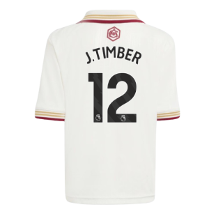 2025-2026 Arsenal Third Mini Kit (J.Timber 12)