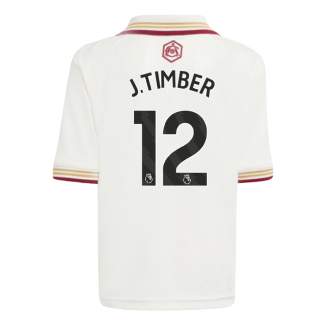 2025-2026 Arsenal Third Mini Kit (J.Timber 12)