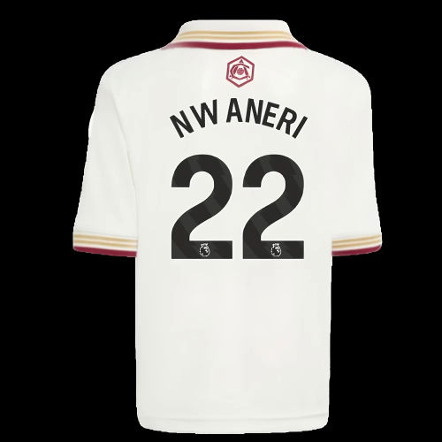 2025-2026 Arsenal Third Mini Kit (Nwaneri 22)