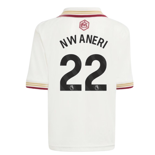 2025-2026 Arsenal Third Mini Kit (Nwaneri 22)