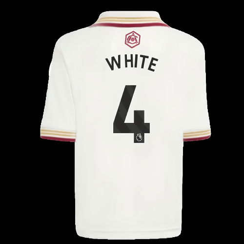 2025-2026 Arsenal Third Mini Kit (White 4)