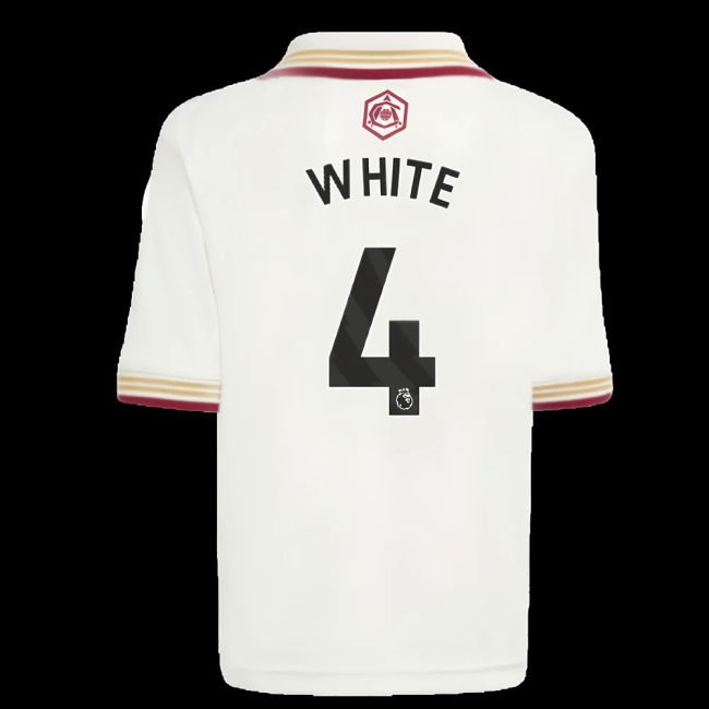 2025-2026 Arsenal Third Mini Kit (White 4)