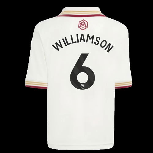 2025-2026 Arsenal Third Mini Kit (Williamson 6)
