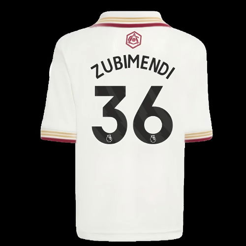 2025-2026 Arsenal Third Mini Kit (Zubimendi 36)