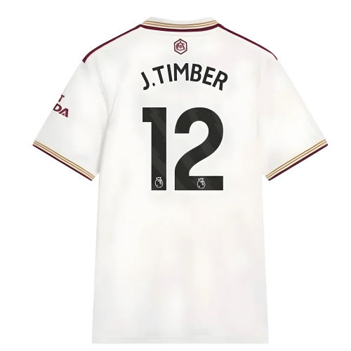 2025-2026 Arsenal Third Shirt (J.Timber 12)
