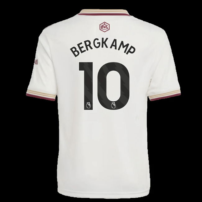 2025-2026 Arsenal Third Shirt (Kids) (Bergkamp 10)