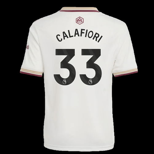 2025-2026 Arsenal Third Shirt (Kids) (Calafiori 33)
