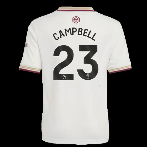 2025-2026 Arsenal Third Shirt (Kids) (Campbell 23)