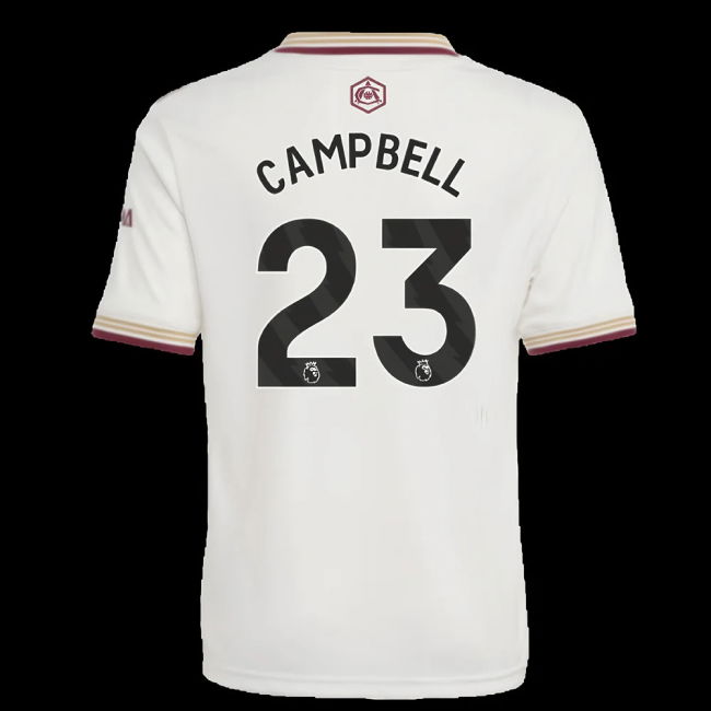 2025-2026 Arsenal Third Shirt (Kids) (Campbell 23)