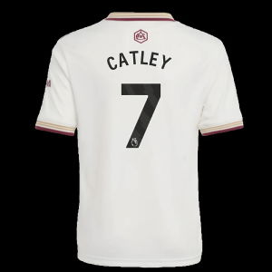 2025-2026 Arsenal Third Shirt (Kids) (Catley 7)